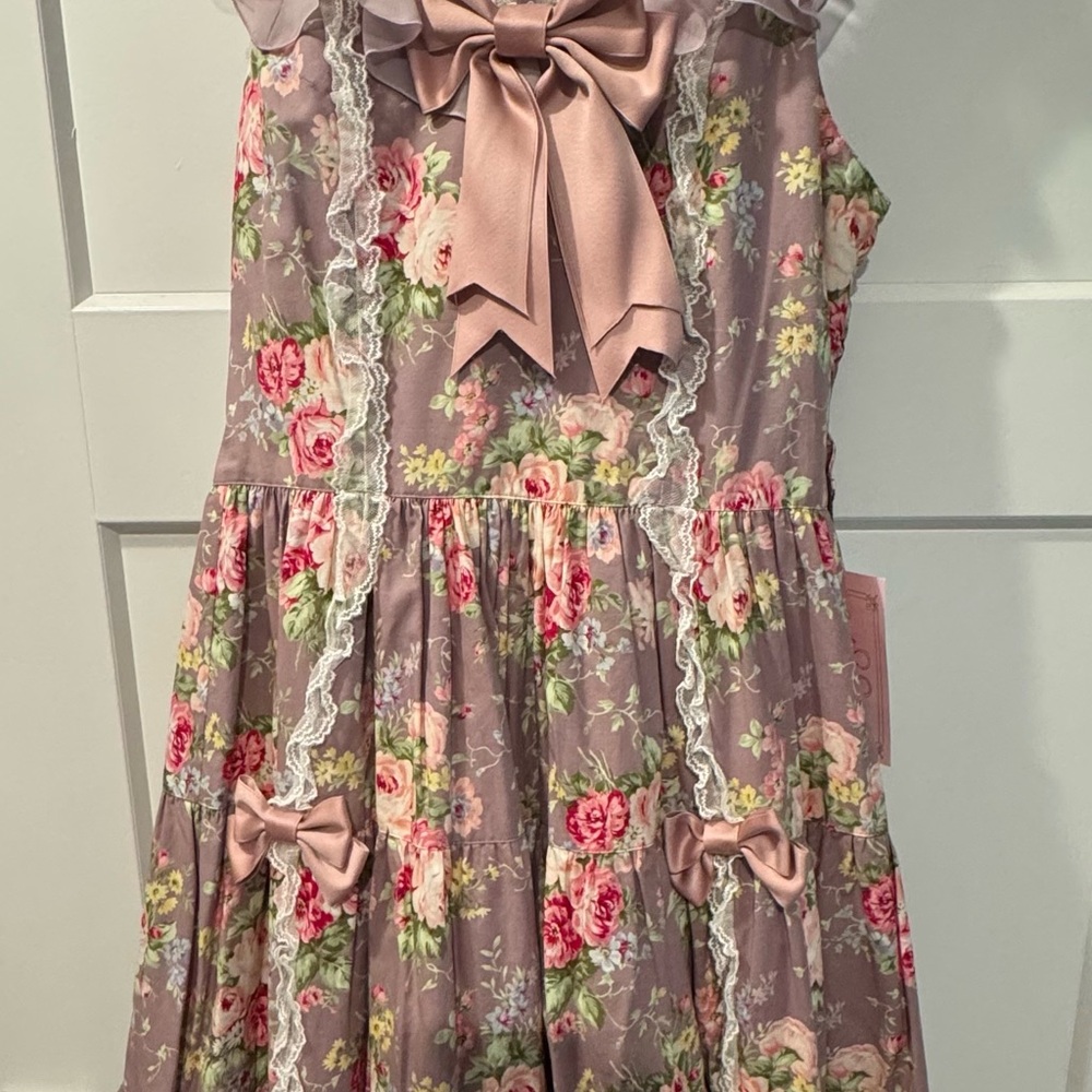 Floral Lavender Floral Dress